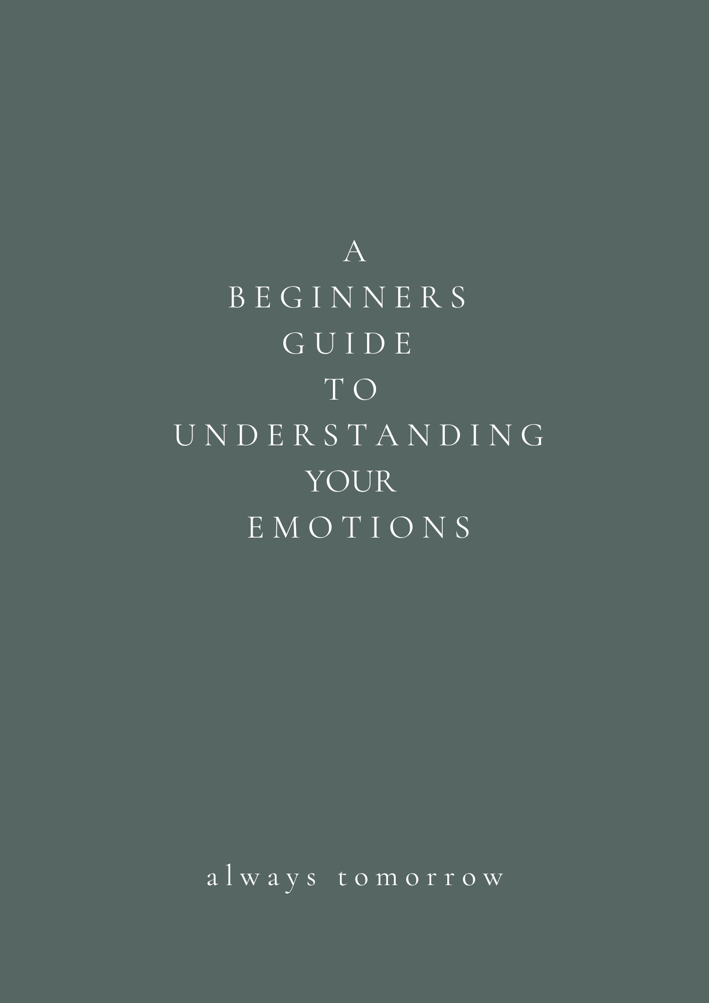 A Beginners Guide To Understanding Your Emotions