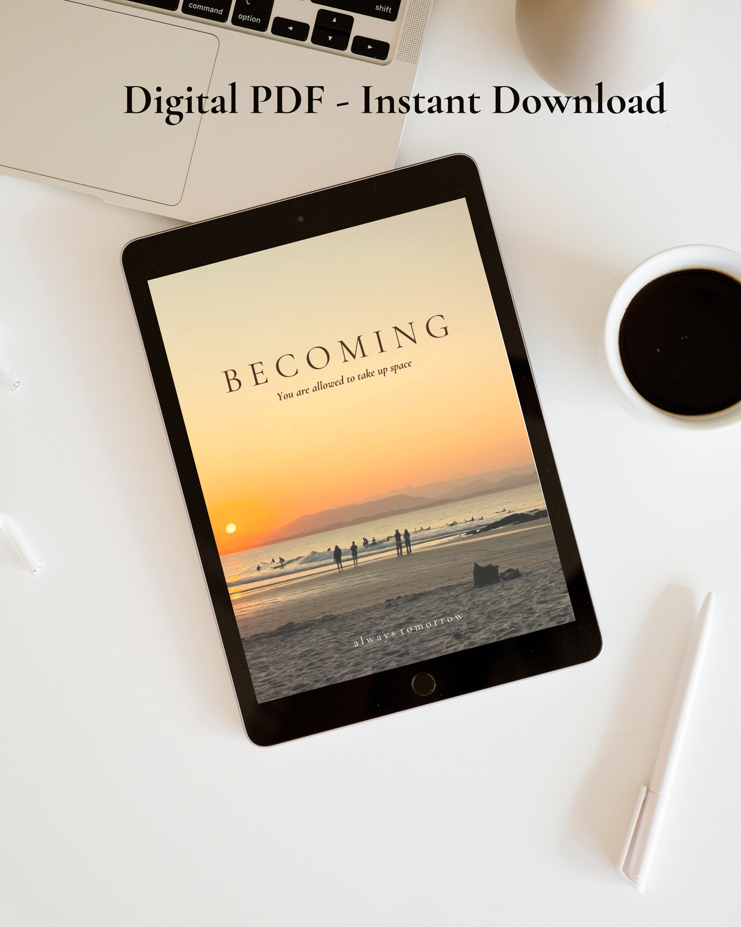 B E C O M I N G - A Journal to reconnect with your voice, your light, and your sense of belonging