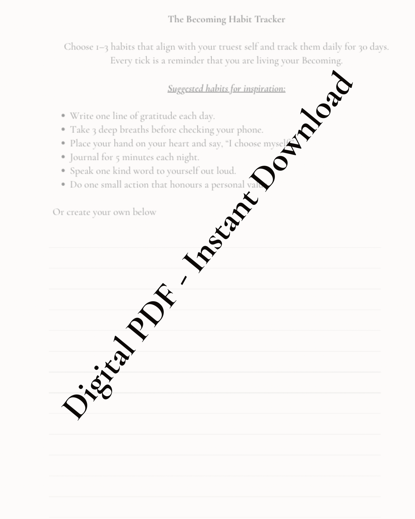 B E C O M I N G - A Journal to reconnect with your voice, your light, and your sense of belonging
